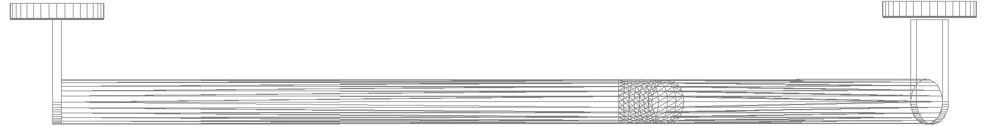 HEWI Winkelgriff 135 Gr, d:30, li, chrom