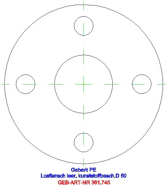 GE PE Losflansch d50_361.745.00.1_G
