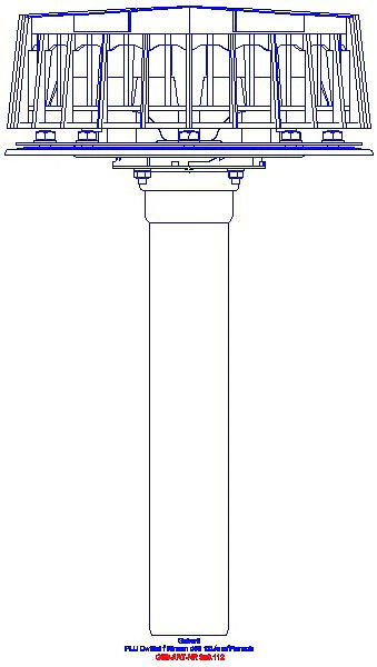 GE Pluvia Dachwassereinlauf mit Flansch für Rinnen d56 12l/s_359.112.00.1_A