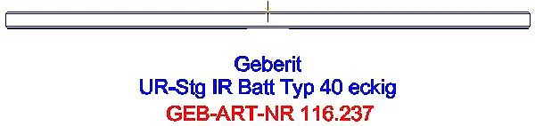 GE Typ 40 UR-Strg. m. elektron. Sp-Ausl. Batt.-Betr., Square, Glas, weiß_116237SI1_G