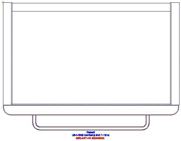 Renova Compact Unterschrank für HWB mit 1 Tür, 34,8x60,4x25,2cm, weiß_862040000_G