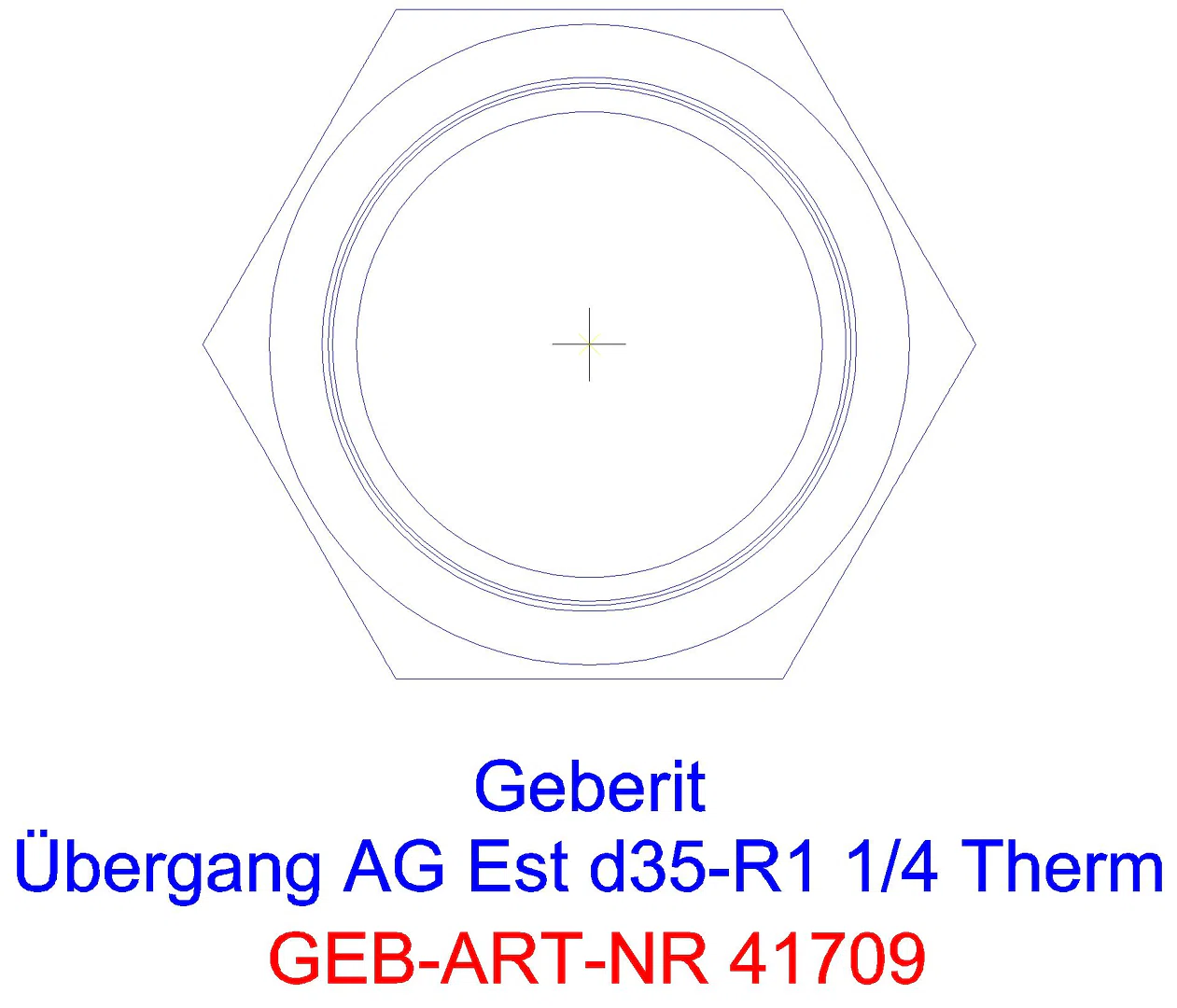 GE Mapress Therm Übergang mit AG d28-R1_41709_l
