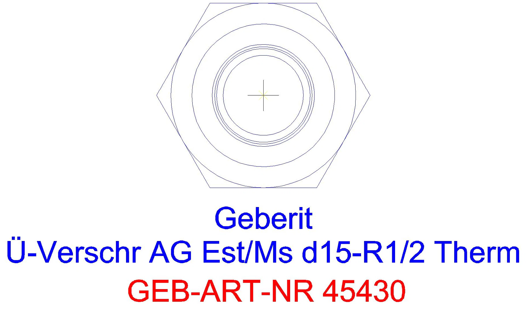 GE Mapress Therm Übergangsverschr. mit IG d54-Rp2_45430_l