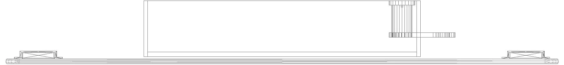HEWI Kippspiegel LED basic, B:599mm H:540mm felsgrau