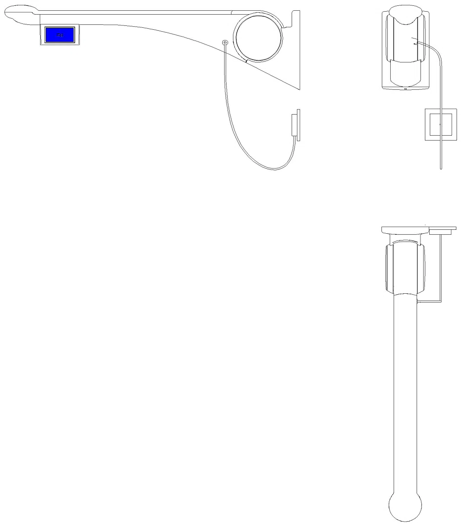 HEWI Stützklappgriff Premium,750 mm, re Spülausl.(E-Ausf.) weiß hgl-atm