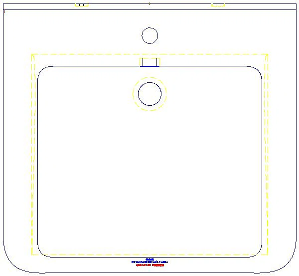 Renova Comfort Square WT barrierefrei 60x55cm, m. Hl., m. Ül._128660000_G