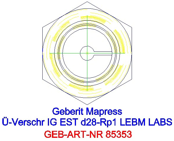 GE Mapress Edelstahl Übergangsverschr. mit IG ÜM ESt (LABS-frei) d28-Rp1_85353_L