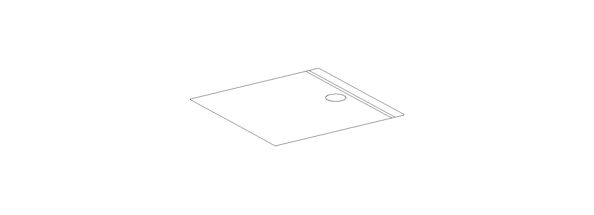 KALDEWEI SUPERPLAN ZERO MIT WANNENTRÄGER EXTRAFLACH Duschfläche, 800x800x32 mm, Modell-Nr: 1516-5
