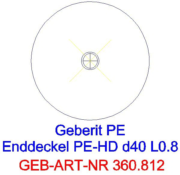 GE PE Enddeckel d40_360.812.16.1_G