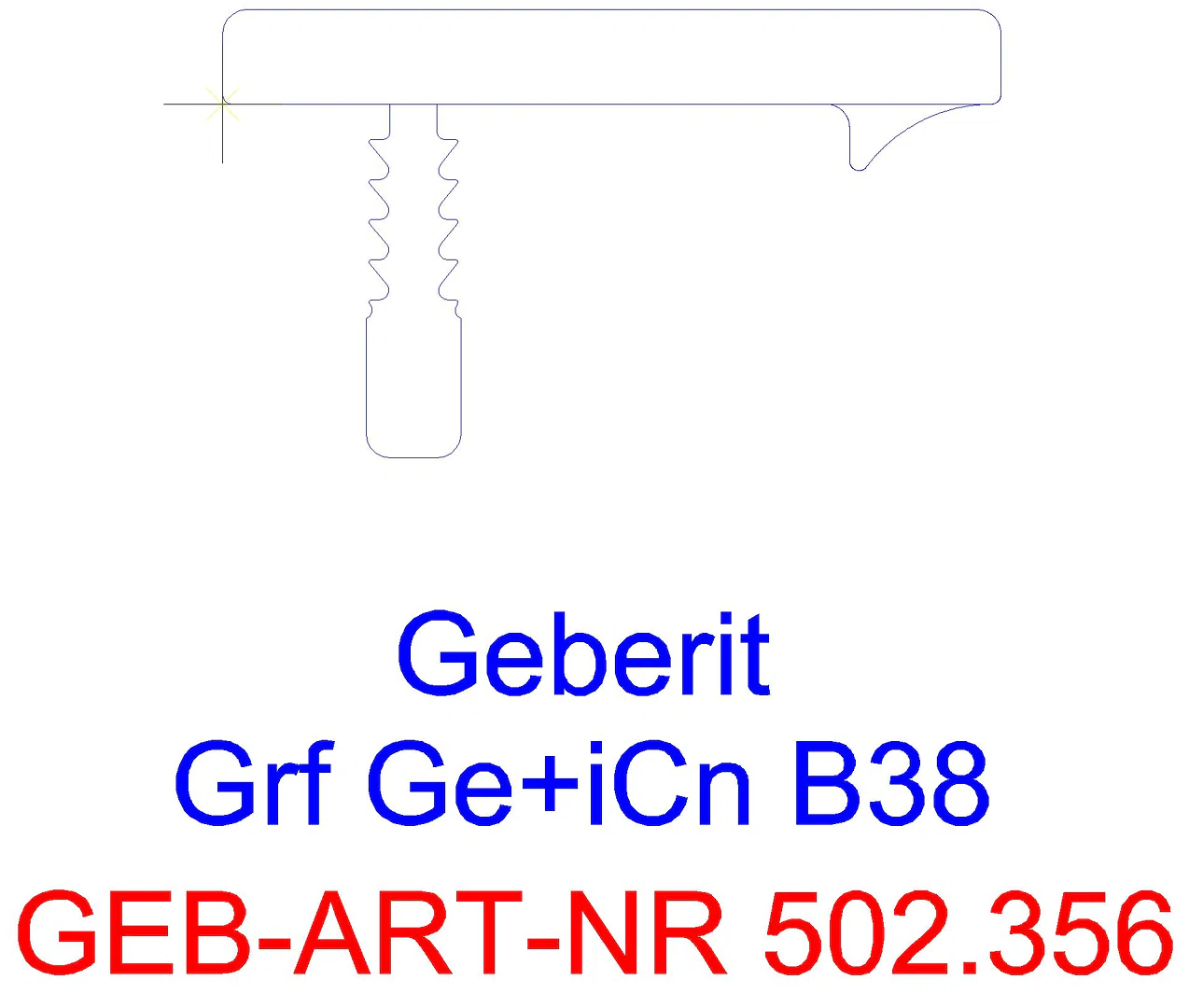 Griff, B:38cm hochglanz verchromt_ge2s_502356001_l