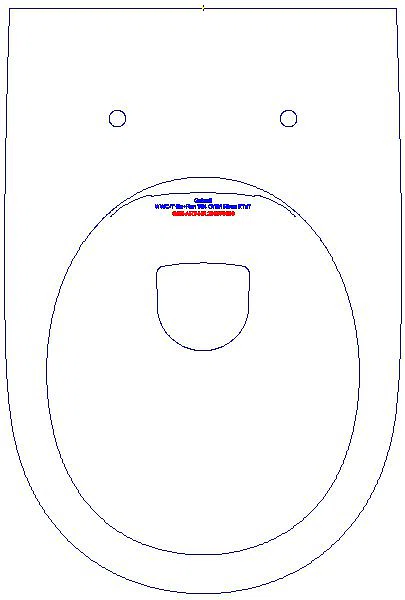 Renova Wand-WC Tiefspüler teilgeschlossene Form, Rimfree, KeraTect_203070600_G