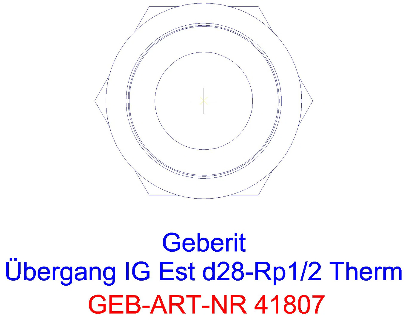 GE Mapress Therm Übergang mit IG d22-Rp3/4_41807_l