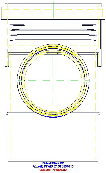 GE Silent-PP Abzweig 87,5Gr d160/110_390.751.14.1_L