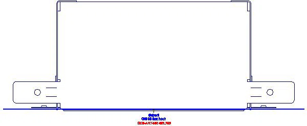 GE GIS Nischenablagebox hoch_461.790.00.1_G