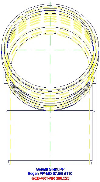 GE Silent-PP Bogen 67,5Gr d110_390.523.14.1_L