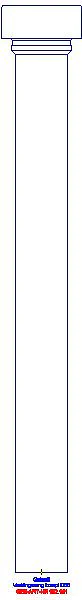 GE Anschlussstutzen mit Quetschverschraubung d50 L:50cm_152.161.11.1_L