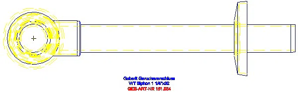 GE WT-Ablauf mit Tauchrohr Ventilrosette Abgang horizontal d32 glanzverchromt_151.034.21.1_G