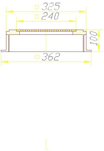 DALLMER Drainage-Aufsatz, 362 x 362 mm