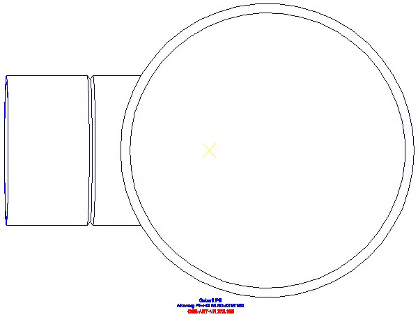 GE PE Abzweig 88,5Gr d315/160_372.195.16.1_G