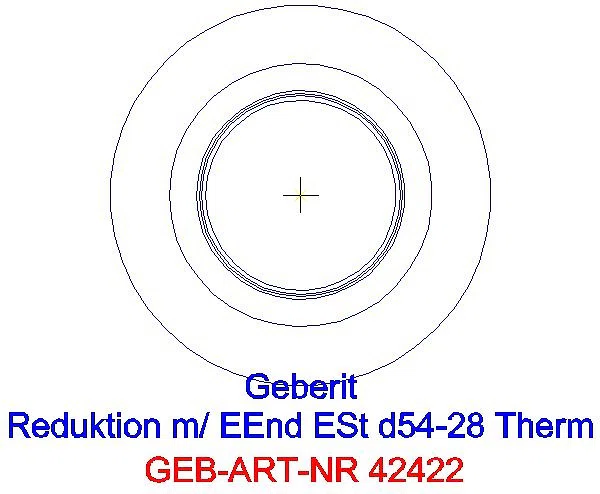GE Mapress Therm Reduktion mit Einschubende d54-28_42422_A