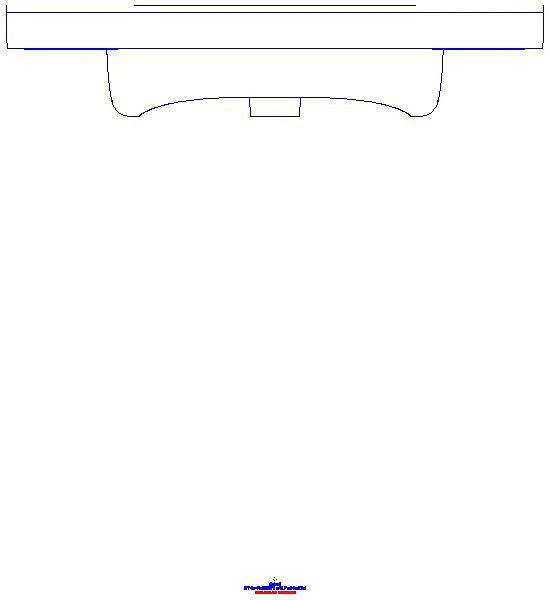 Renova Comfort Square WT barrierefrei 75x55cm, m. Hl., m. Ül., KeraTect_128575600_A