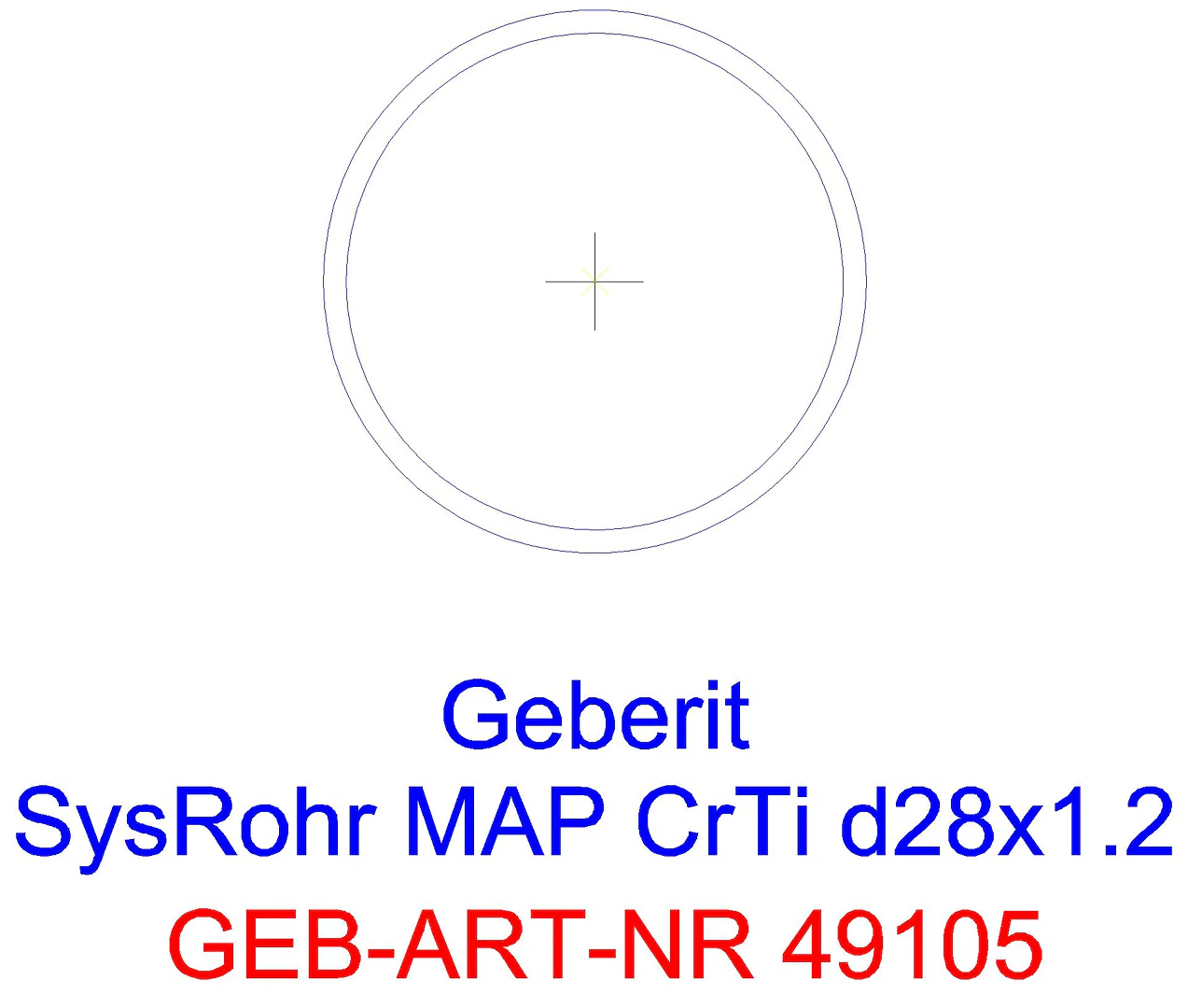 GE Mapress Therm Systemrohr CrTi d22x1,2 L:6m_49105_a