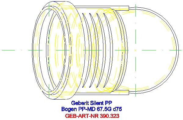 GE Silent-PP Bogen 67,5Gr d75_390.323.14.1_G