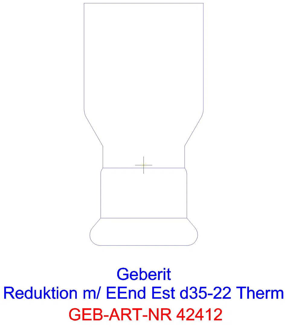 GE Mapress Therm Reduktion mit Einschubende d35-15_42412_g