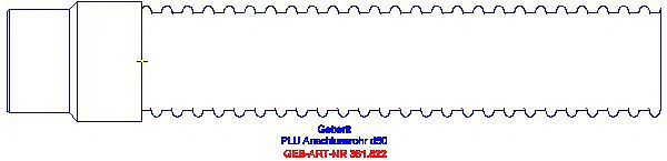 GE Pluvia Anschlussrohr flexibel d50_361.822.00.1_A