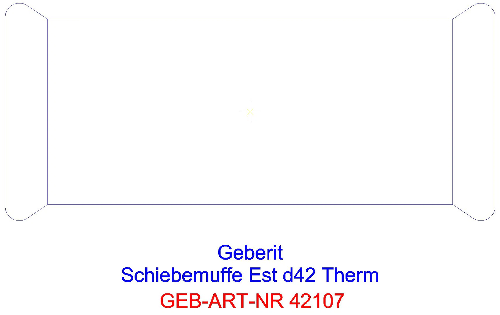 GE Mapress Therm Schiebemuffe d42 _42107_l