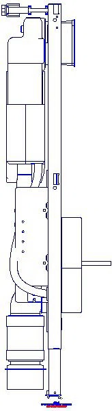 GE Duofix Element f. WWC, 112 cm Sigma UP-SPK 12cm, BF, Stütz/Haltegriffe_111904006_L