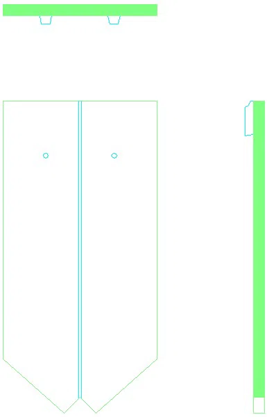 Halber Standard Segmentschnitt