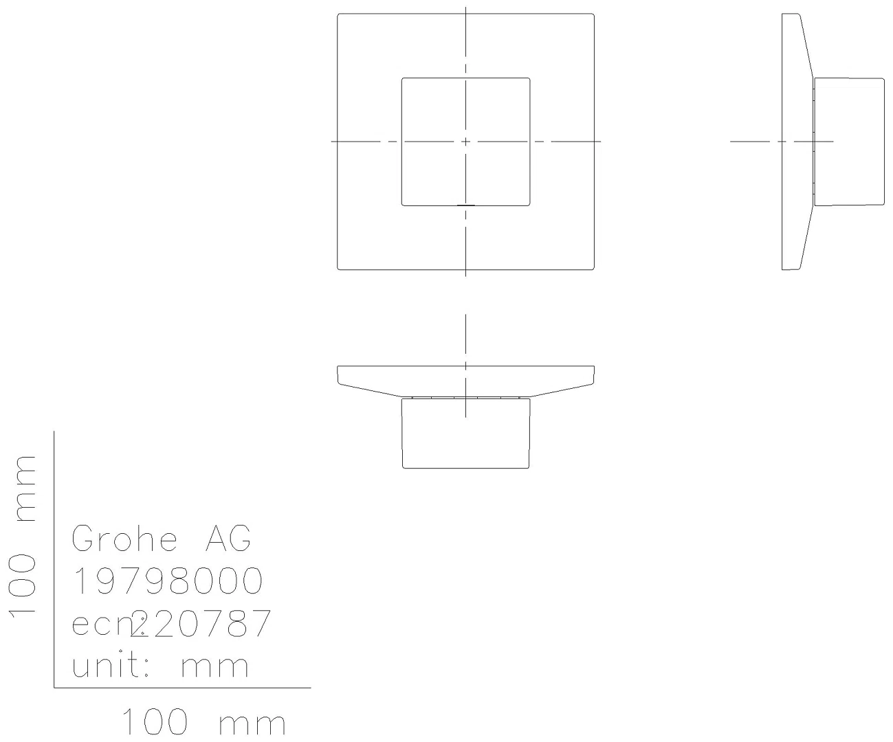 GROHE 5-Wege Umstellung Allure Brilliant 29399 FMS hard graphite gebürstet