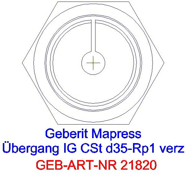 GE Mapress C-Stahl Übergang mit IG d35-Rp1 verzinkt_21820_L