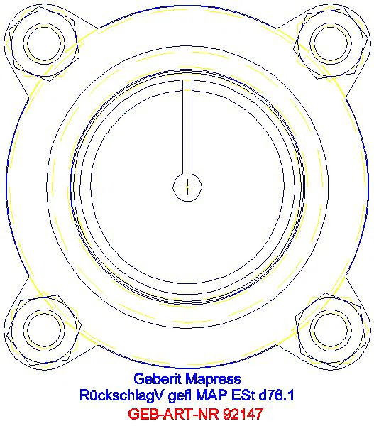 GE Mapress Rückschlagventil NPW geflanscht d76,1_92147_L
