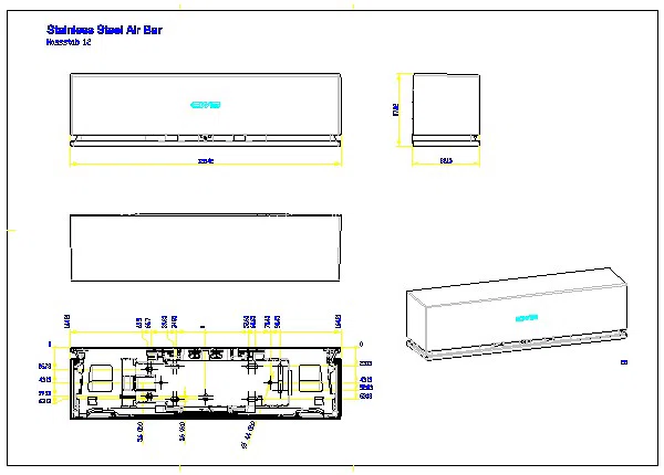 Stainless Steel Air Bar