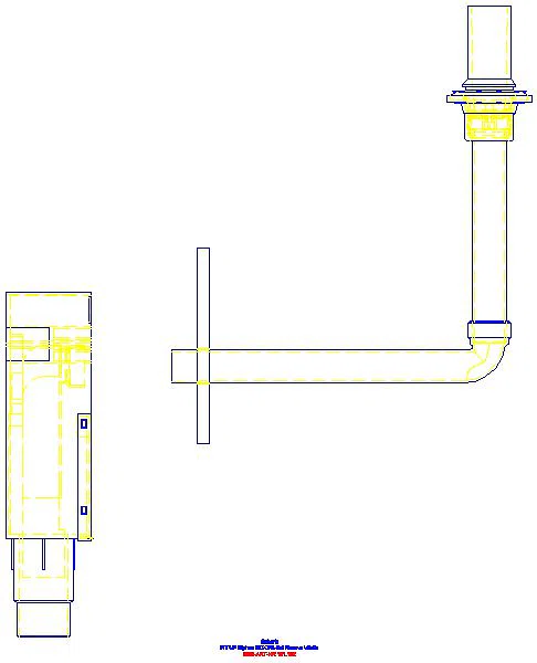 GE WT UP-Siphon Fertigbauset Abgang horizontal d50-56mm_151.122.21.1_L