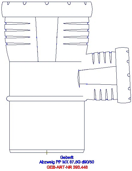 GE Silent-Pro Abzweig 87,5Gr d90/50_393.448.14.1_L