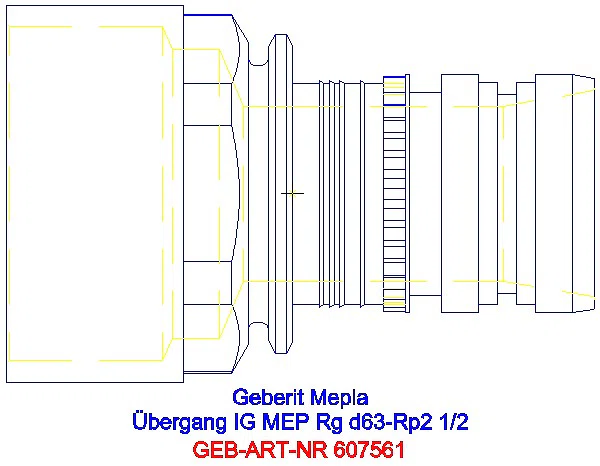 GE Mepla Übergang mit IG Rg d63-Rp2 1/2_607.561.00.5_G
