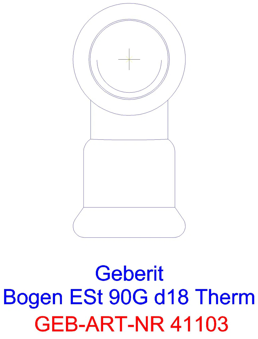 GE Mapress Therm Bogen 90Gr d18 _41103_a