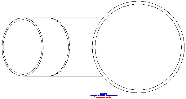 GE PE Abzweig 45Gr d315/200_372.146.16.1_G