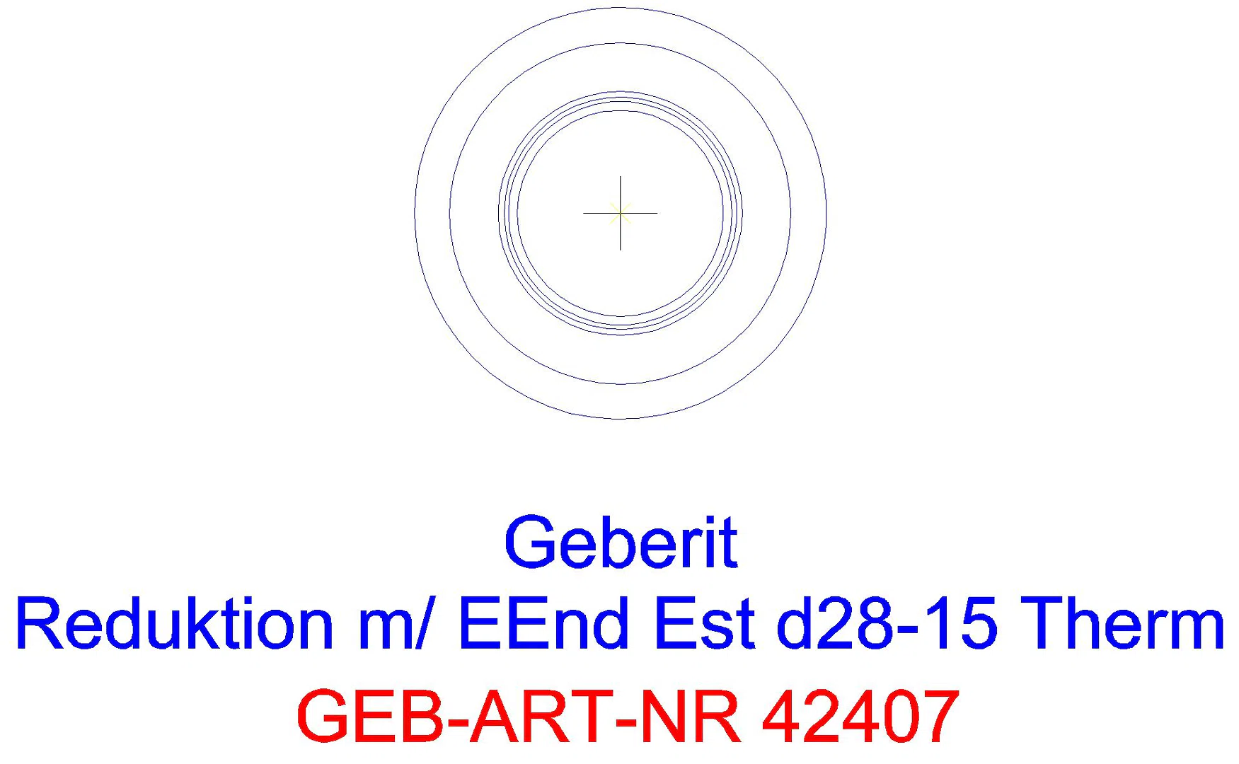 GE Mapress Therm Reduktion mit Einschubende d22-18_42407_a