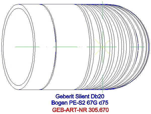 GE Silent-db20 Bogen 67Gr d75_307.670.14.1_G
