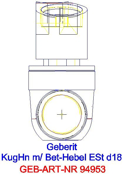 GE Mapress Kugelhahn d18 mit Betätigungshebel edst._94953_L