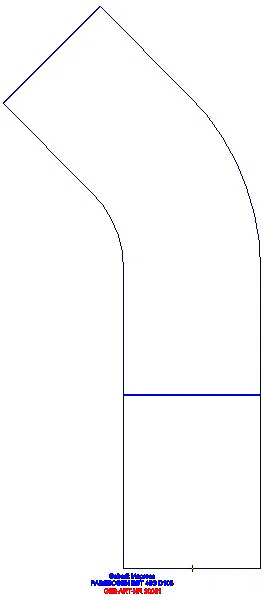 GE Mapress Edelstahl Passbogen 45Gr d108_30051_A