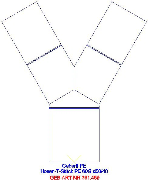 GE PE Hosenabzweig 2 x 30Gr d50/40_361.459.16.1_A