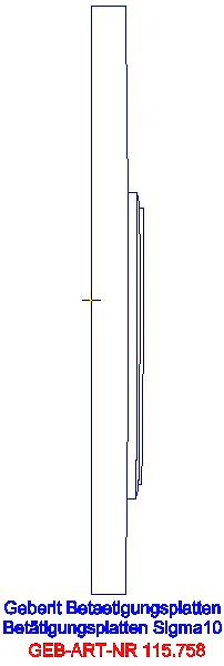 GE BetPl. Sigma10 für Spül-Stopp-Sp. weiß matt_115.758.JT.5_L