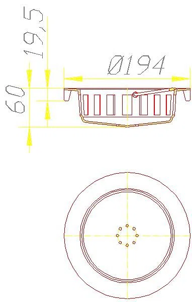 DALLMER Sandfangkorb 606/616/605/615