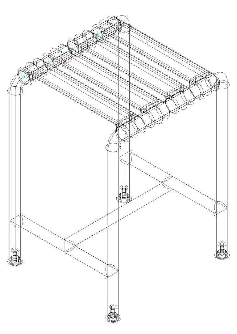 HEWI Hocker Ser 801, B:345 H:505 T: 336mm aquablau