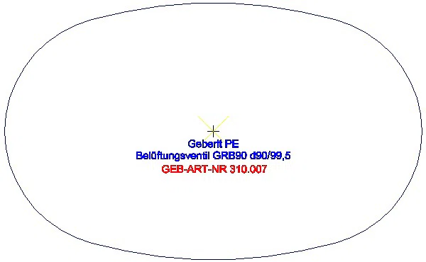 GE Belüftungsventil GRB90 für Geberit Silent-db20 d90/99,5_310.007.00.1_G